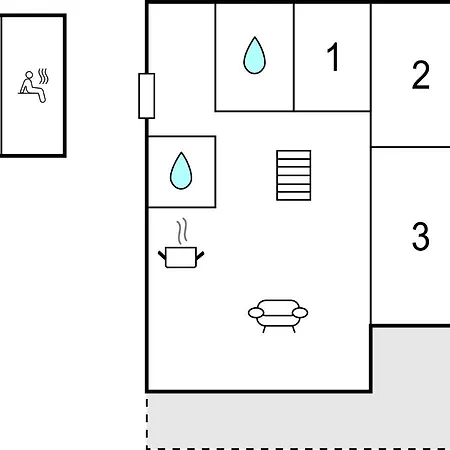 Three-bedroom In * Sjusjoen